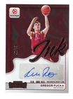 2025-26 Panini Contenders EuroLeague #INK-FUC Gregor Fucka Ink Red /49 Auto