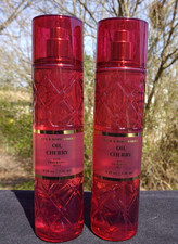 Bath  Body Works OH, CHERRY Fine Fragrance Mist Spray SET of 2 TWO NEW