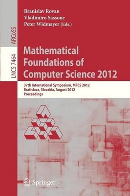 Mathematical Foundations of Computer Science 2012: 37th International Symposium,