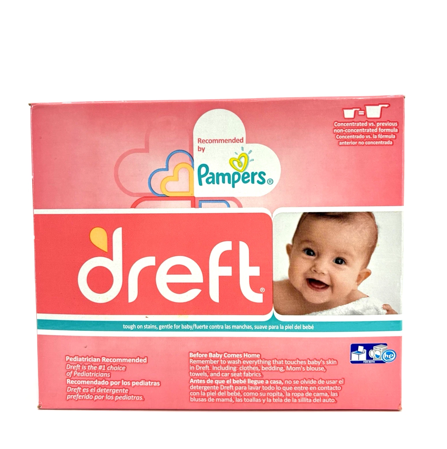 DREFT Laundry Detergent POWDER Baby 67oz /40 Loads New/Sealed
Opens in a new window or tab