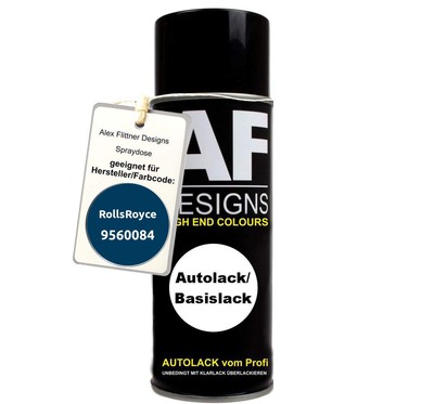 Für RollsRoyce 9560084 Moroccan Blue Metallic Spraydose Sprühdose 400ml