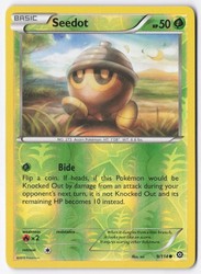 Seedot 9/114 Reverse Holo Common Steam Siege
