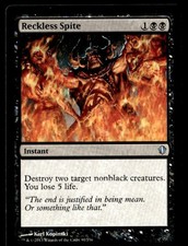 2013 Commander 2013 Reckless Spite Commander/Uncommon #91