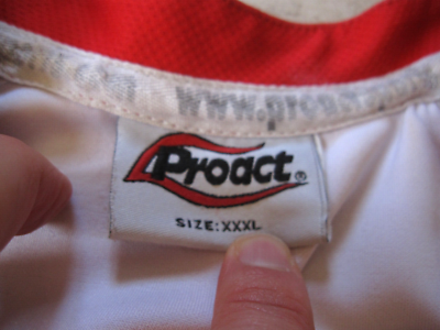 Maillot Rugby Vintage Saint Nazaire Airbus #17 - Proact - Taille XXXL Homme