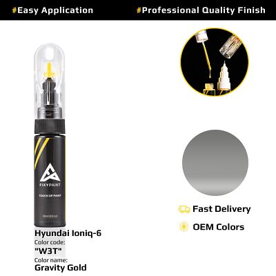 Touch up Paint for Hyundai Ioniq 6 Code: W3T Gravity Gold OEM Quality