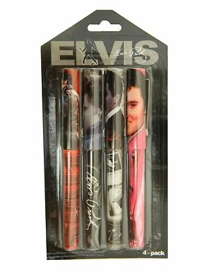 Elvis Presley Set of 4 Pens