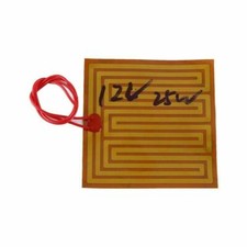 PI Polyimide Flexible Adhesive Heater 100x100mm Polyimide Heating Film 12V 25W