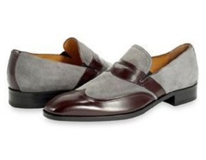 gray dress shoes