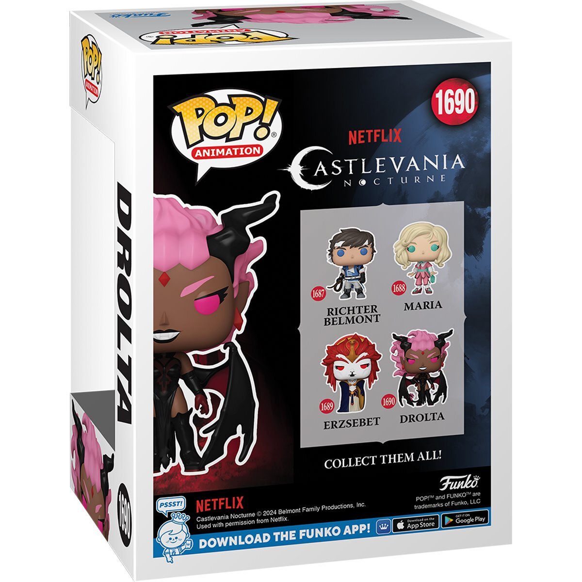 Castlevania: Nocturne Drolta Funko Pop! #1690 889698802703| eBay Castlevania: Nocturne Drolta Funko Pop! #1690 889698802703| eBay