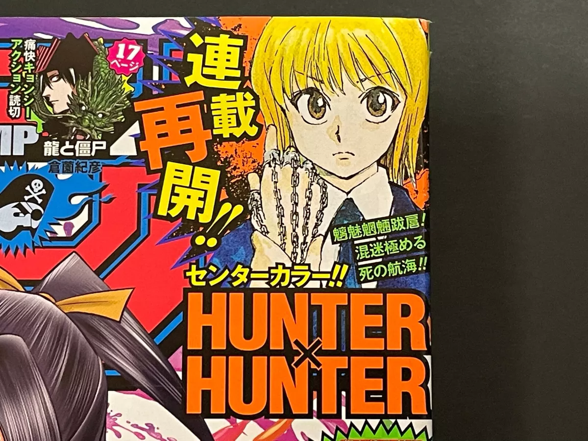 Hunter X Hunter manga returns to Weekly Shonen Jump in October 2022