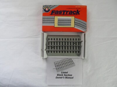Lionel Fastrack 6-12060 Block Section NIB