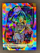 ARIKE OGUNBOWALE, 2024 Panini Prizm WNBA, CRACKED ICE Prizm, *Miscut on Back*