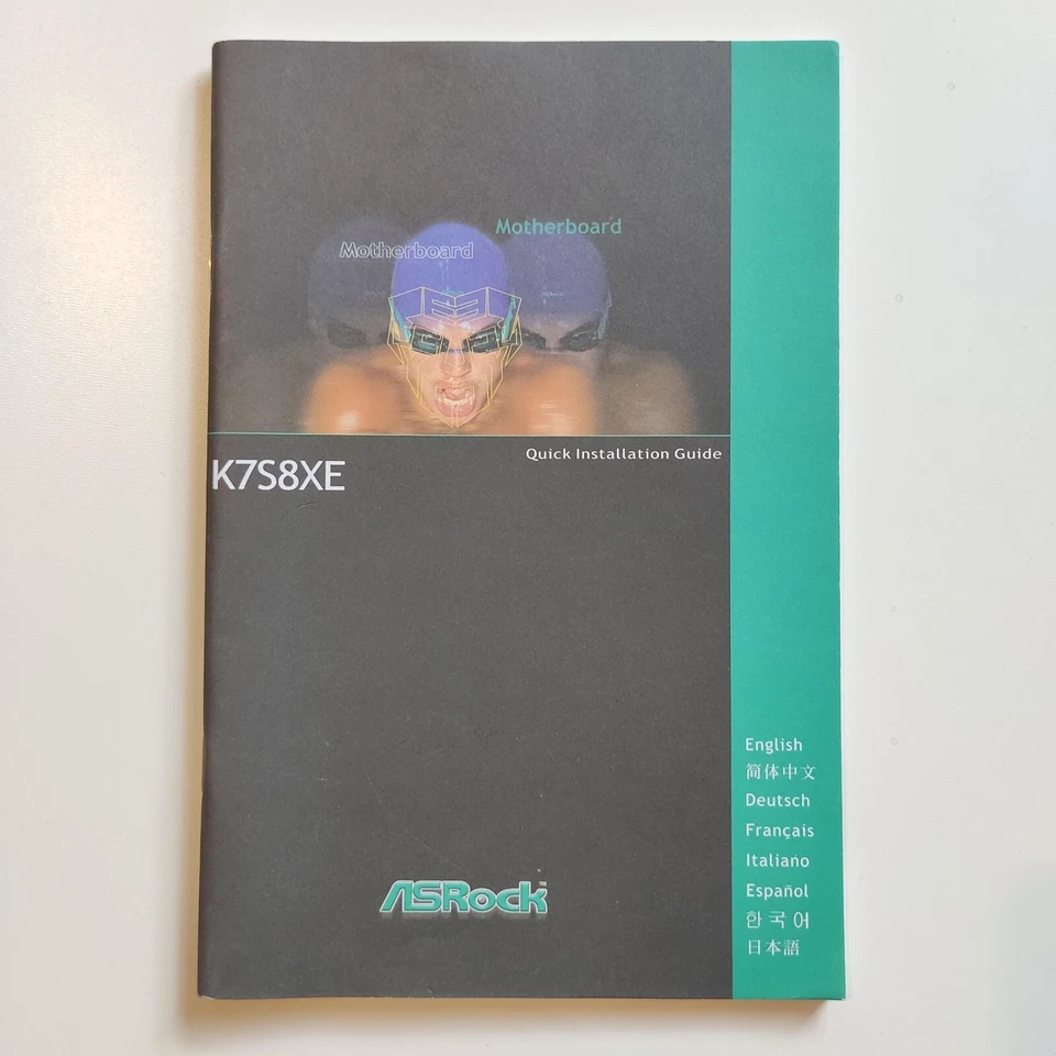 ASRock K7S8XE Motherboard Mainboard Quick Installation Guide / Handbuch / Manual