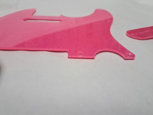 Lo último Juego de Cubierta de Control de Golpeador Brillo Rosa Brillo para Fender Tele Telecaster - Imagen 12 de 16