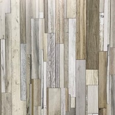 Grey Bathroom Shower Wet Wall Panels PVC Cladding Kitchen 4 Pack Wood Stone Tile