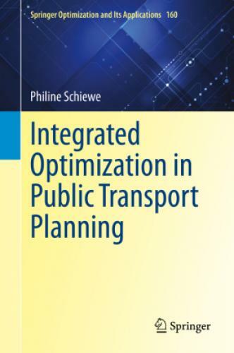 Thumbnail - Integrated Optimization In Public Transport Planning 5957