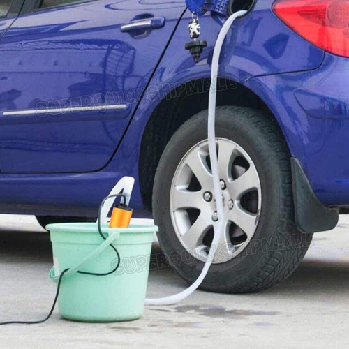12V Aluminium Diesel Fuel Pump Submersible Transfer Vessel Water Oil Car 38mm AU - Picture 9 of 9