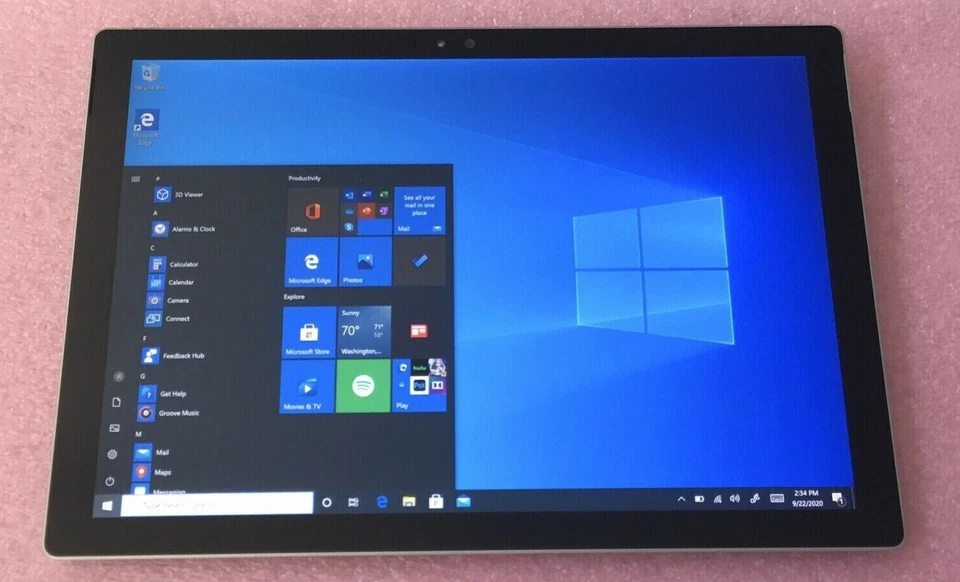 Tablet Microsoft Surface Pro 5 12.3"i5-7300U 256GB 8GB RAM*45% Batería*Leer#3M07 Foto 3 de 4