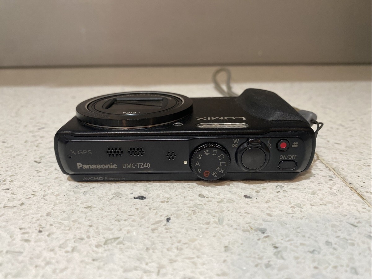 Panasonic Digital Camera Lumix DMC-TZ40 18.1MP Black (Made In