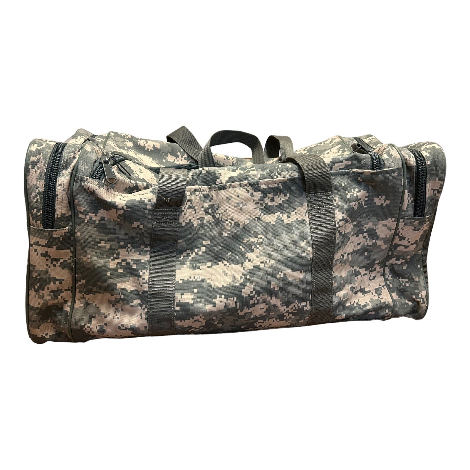 Digital Camo Duffle Bag, Tactical Bag, Large Military Duffle, 25 X 14 X