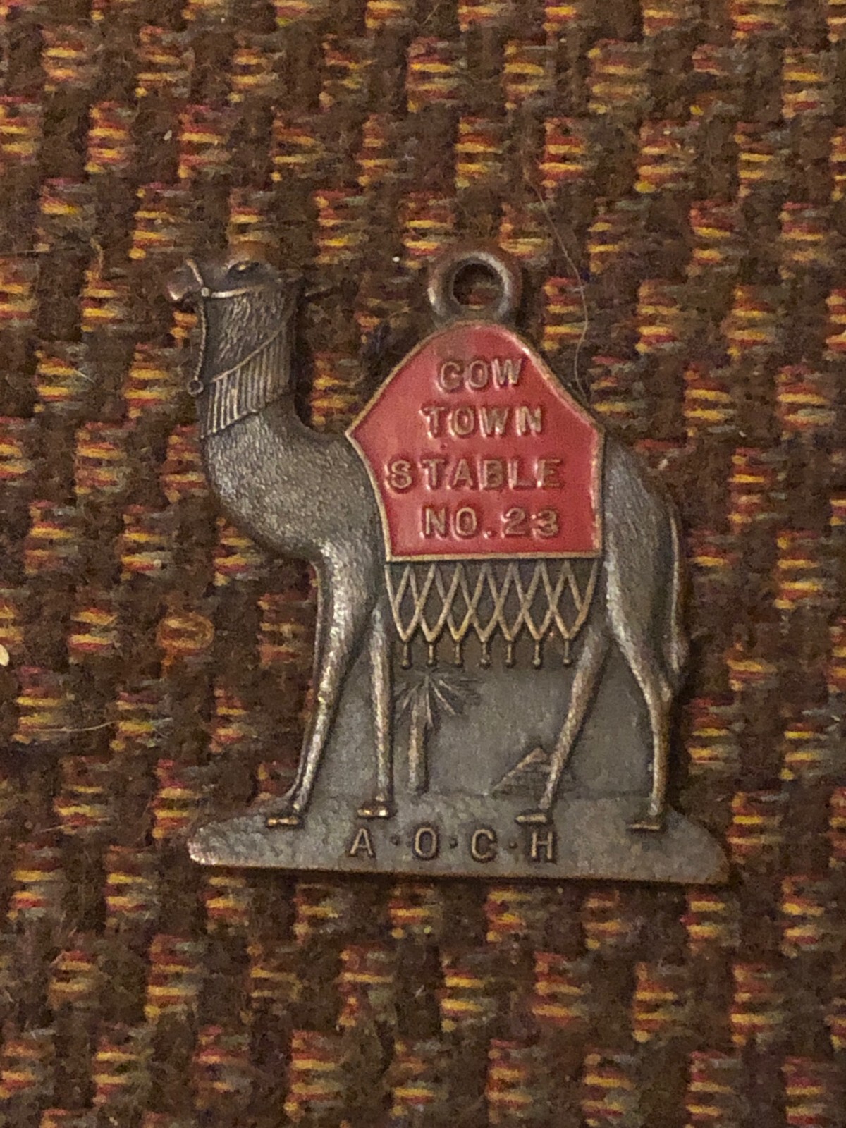 AOCH Ancient Order Camel Herders Medal Shriners Fort Worth TX Cow Town Stable 23