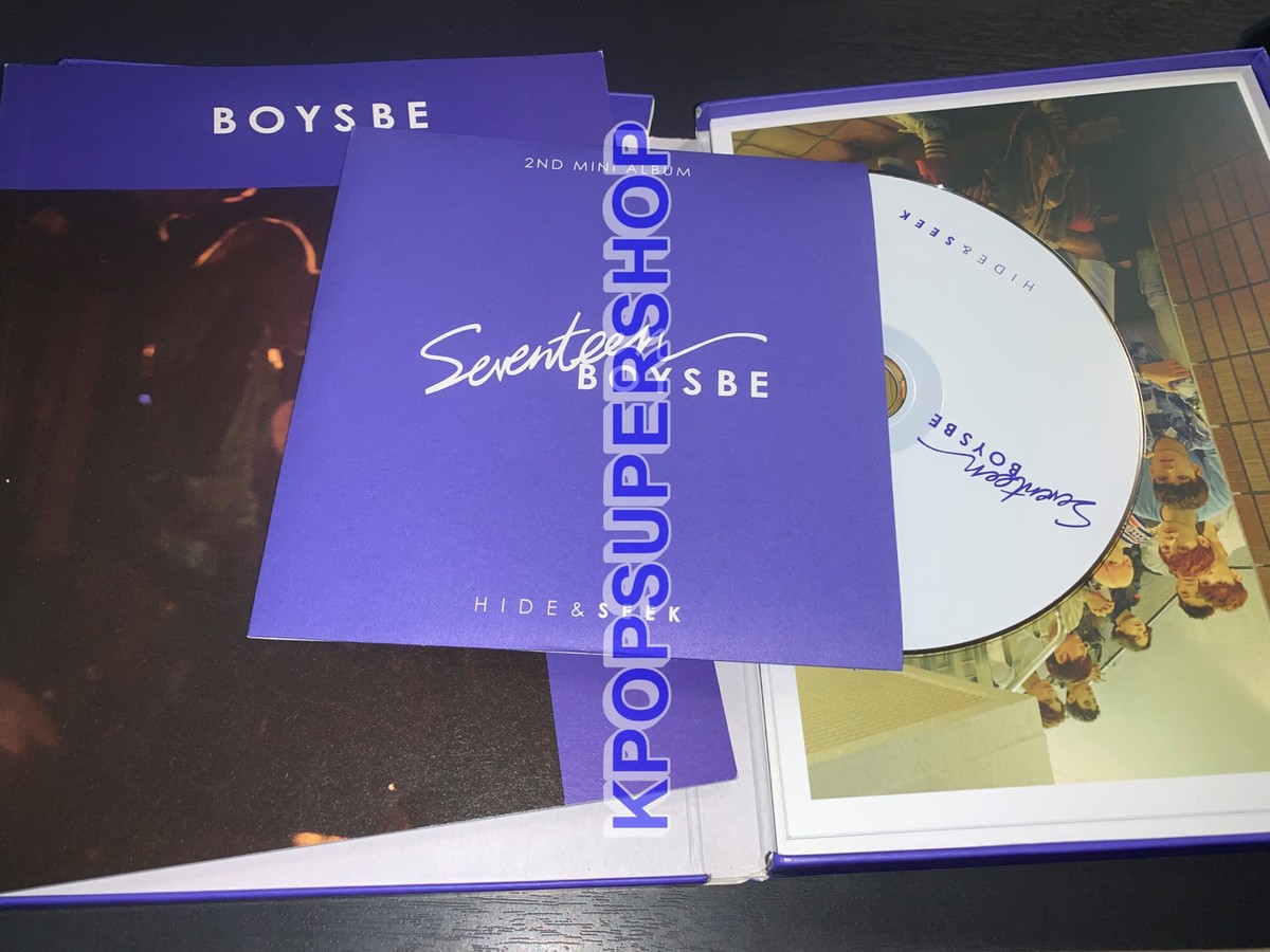 Seventeen 2nd Mini Album Boys Be Seek Version CD Great Cond Rare