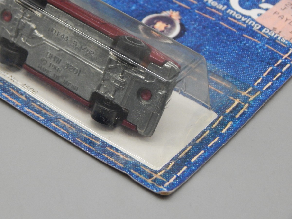 Vintage 1980 Tomica TOMY Pocket Cars BMW 320i diecast SEALED toy