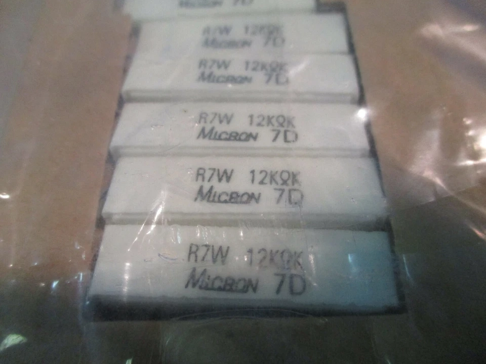 Micron Resistor R7W 12KΩK 7D NEW LOT OF 25 - Image 2 of 2