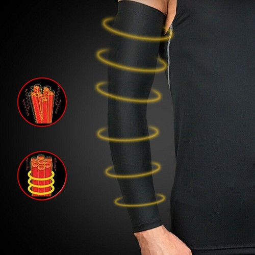 2er Pack Kühlende Sport Arm Hülle Sonne UV Schutz Arm Abdeckung Guard Shield Unisex - Bild 9 von 16