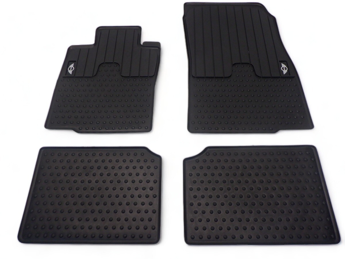 マット Mini Countryman Rubber Floor Mat Set New OEM 51472181808