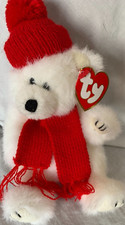 Beanie Baby Peppermint the Holiday Bear *FREE SHIPPING*