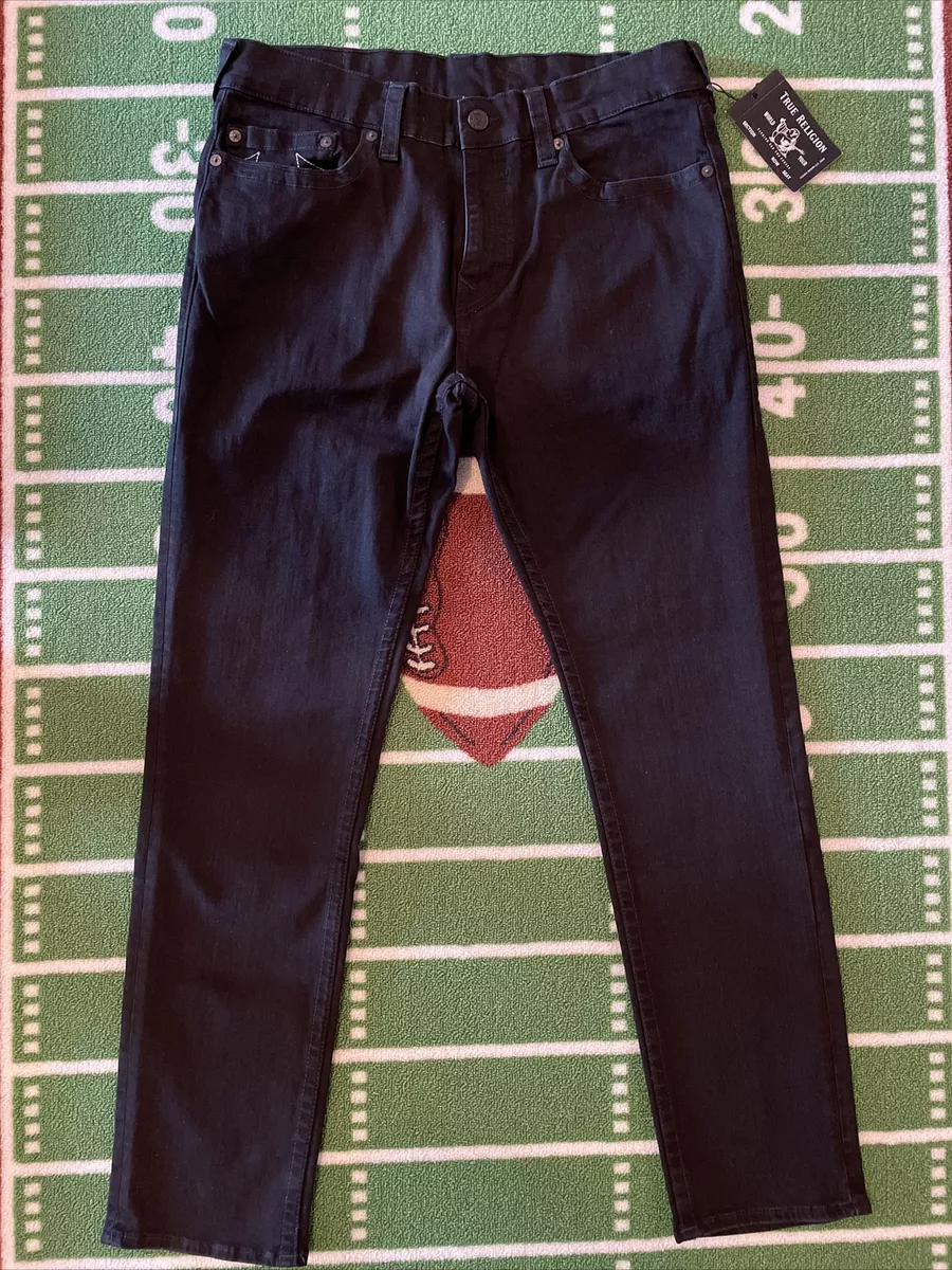 Black slim hotsell true religion jeans