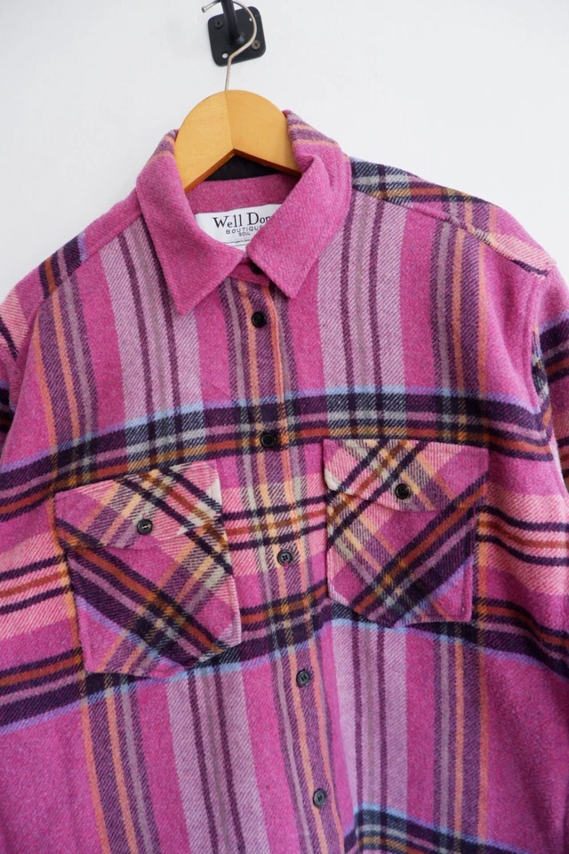 Flanela pesada de lã We11done - Imagem 3 de 4