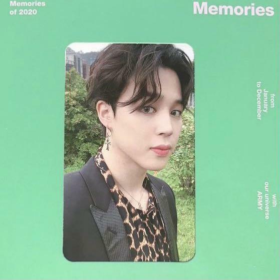 BTS テヒョン テテ memories 2020 Blu-ray 本体 トレカ BTS Memories 2020 Blu-ray Official Photo card Bang tang