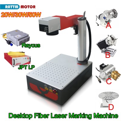 JPT LP/JPT MOPA M7/Raycus 20W 30W 50W 60W Fiber Laser Marking Machine 80W 100W