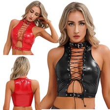DE iEFiEL Damen Wetlook Sexy