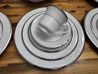 71pc Noritake Silver Palace China Set - 12 Place Settings - Japan NOS PRISTINE — photo 10