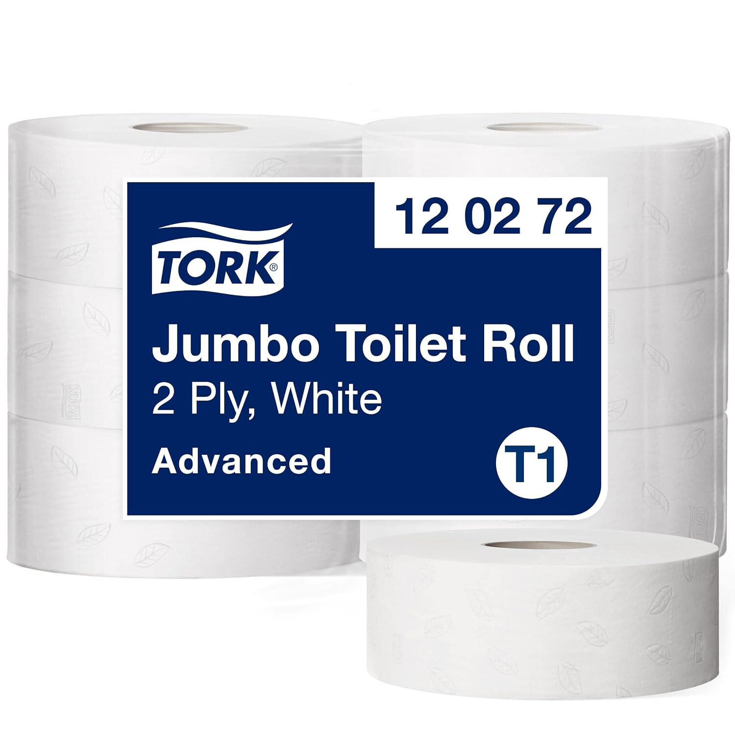 Tork Papier Toilette Jumbo T1 pour Sanitaires à Forte Fréquentation 120272