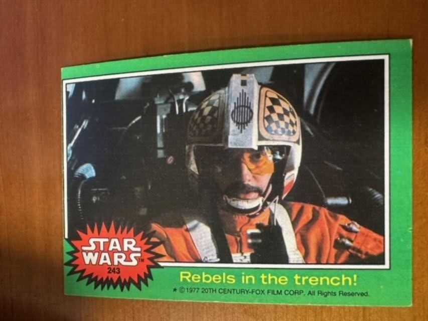 1977 Topps Star Wars Card #243 Series 4 Green Border | eBay