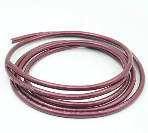 4N Pure Silver Wire High Density Shielding HIFI Audio Bulk Cable RCA Connection - Picture 2 of 6