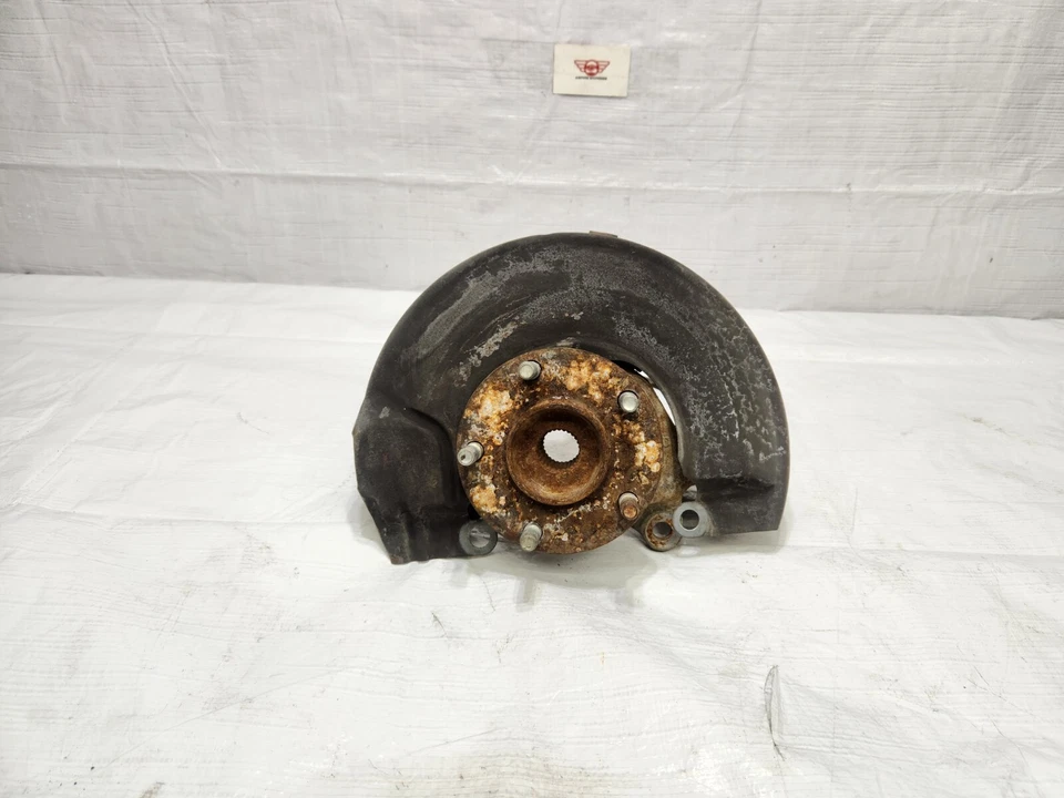 2013-2015 Mitsubishi Lancer Evolution Spindle Knuckle Hub Front Right Passenger - Image 3 of 4