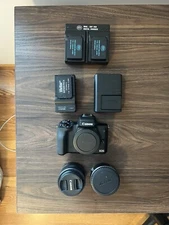 Canon EOS M50 Mark I 24.1MP Mirrorless Camera - Black (EF-M 15-45mm...