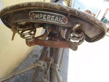 IMPEREAL BICI BICICLETTA FRENI A BACCHETTA D'EPOCA VINTAGE PORTAPACCHI IMPERIALE
