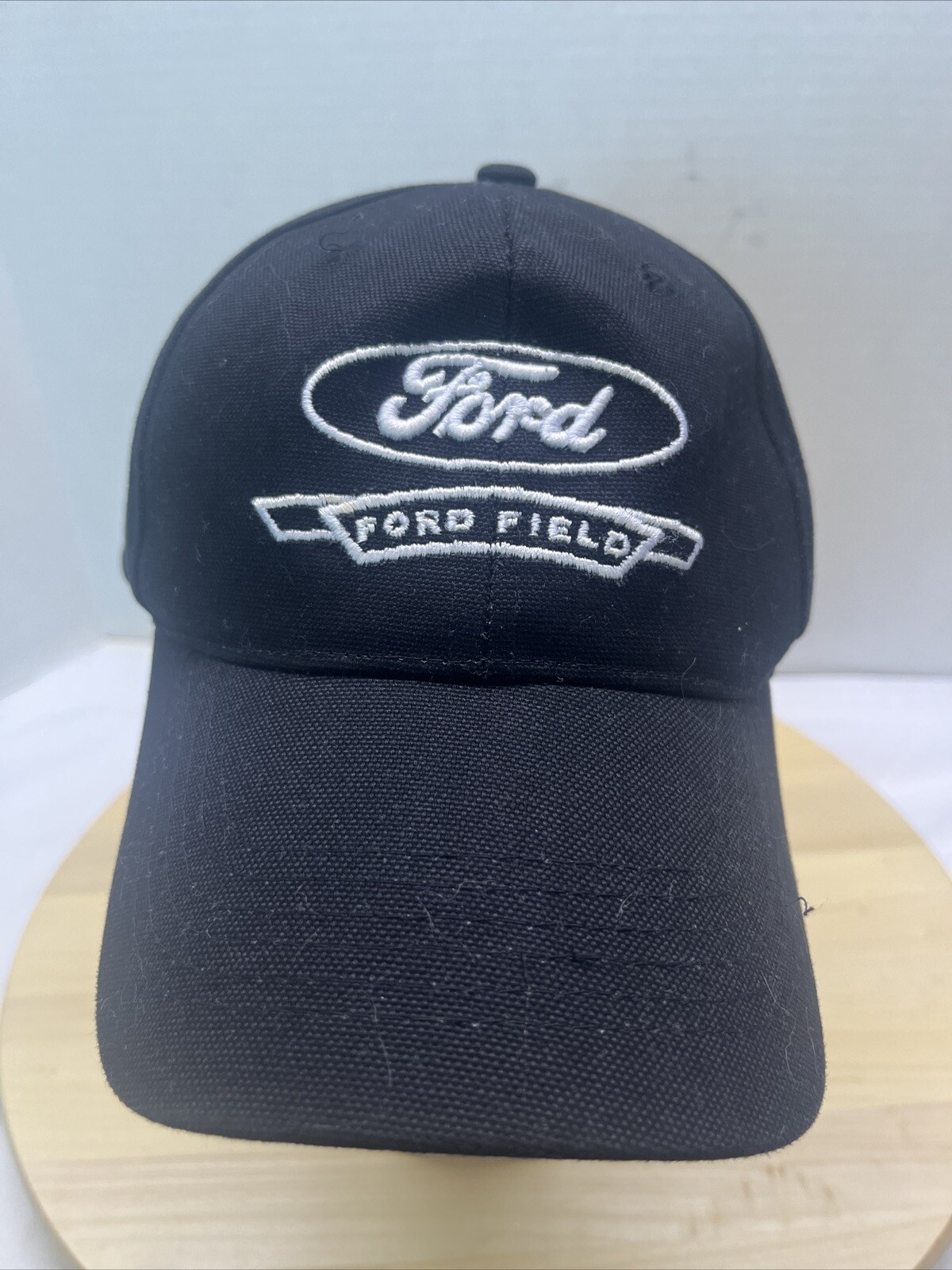Ford /Ford Field With Embroidery On Back Hat Cap  Adjustable Strap Back Rare