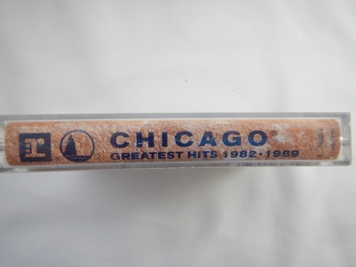 CHICAGO - GREATEST HITS 1982 to 1989 - USA IMPORT CASSETTE - Picture 5 of 5