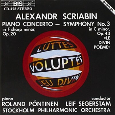 Roland Pontinen - Scriabin: Piano Concerto / Symphony No. 3 [CD]