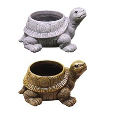 Turtle Planter Pot Decorative Creative Succulent Pot for