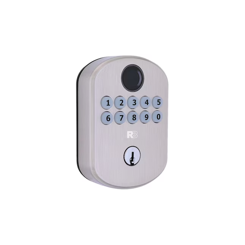 RELIABILT Matte Black Electronic Deadbolt and Fingerprint Keypad - Picture 11 of 20