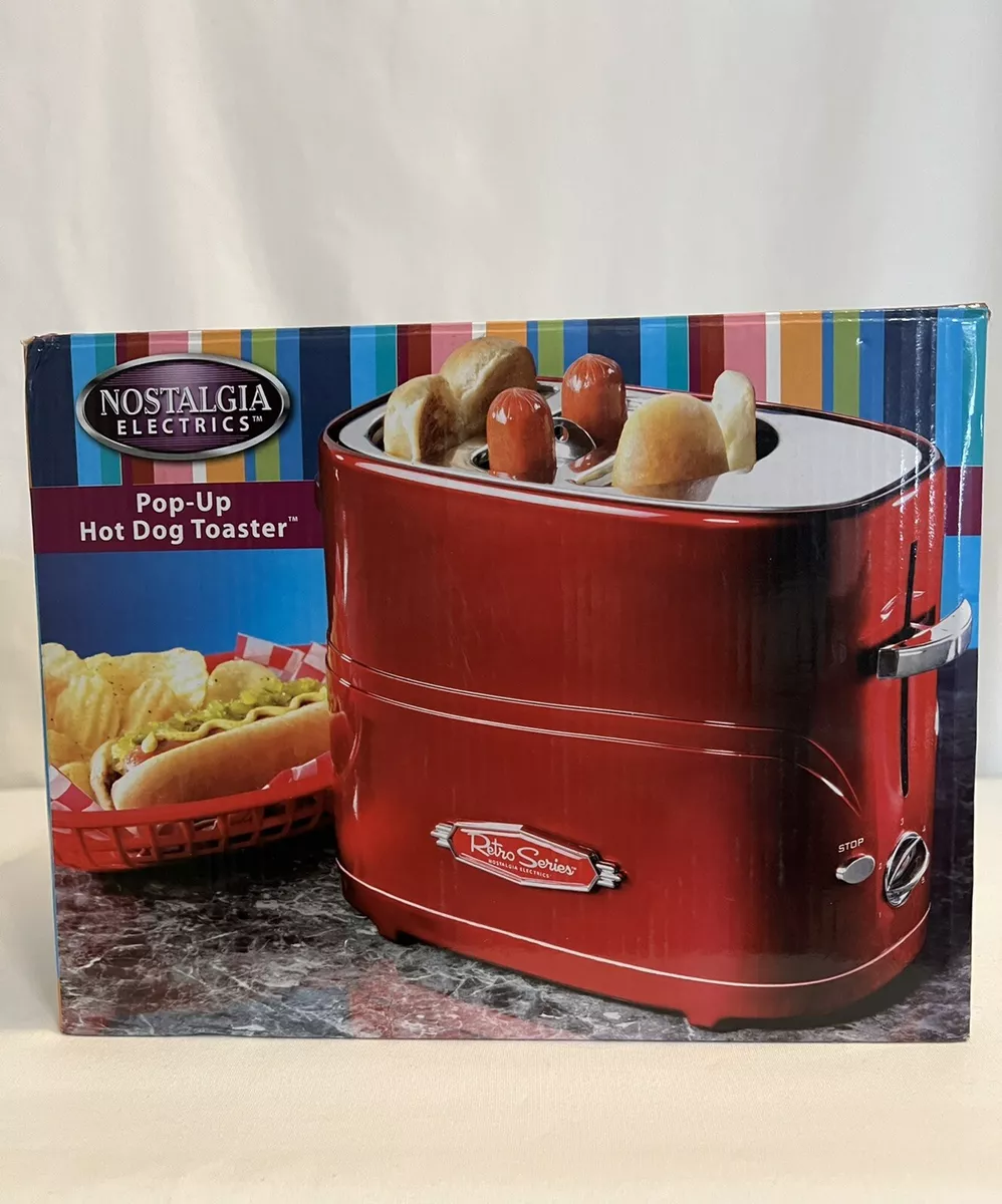 Nostalgia pop up hot dog clearance toaster
