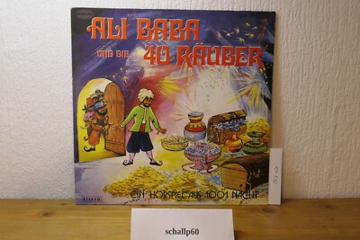 .@@@ 12'' Hörspiel- LP, Ali Baba und die 40 Räuber, Weltmelodie, West- Germany